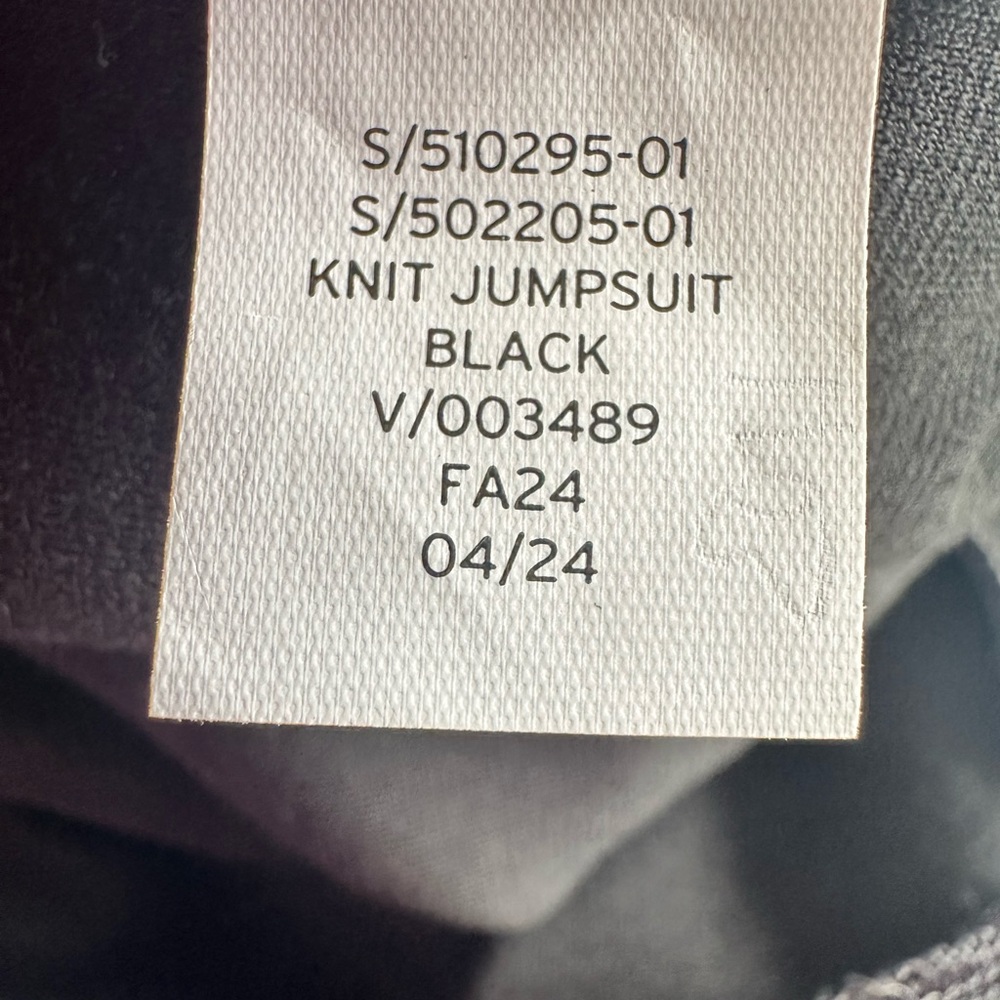 NEW Gap Ponte Square Neck Knit Jumpsuit-Size XXL-Black - Picture 10 of 13